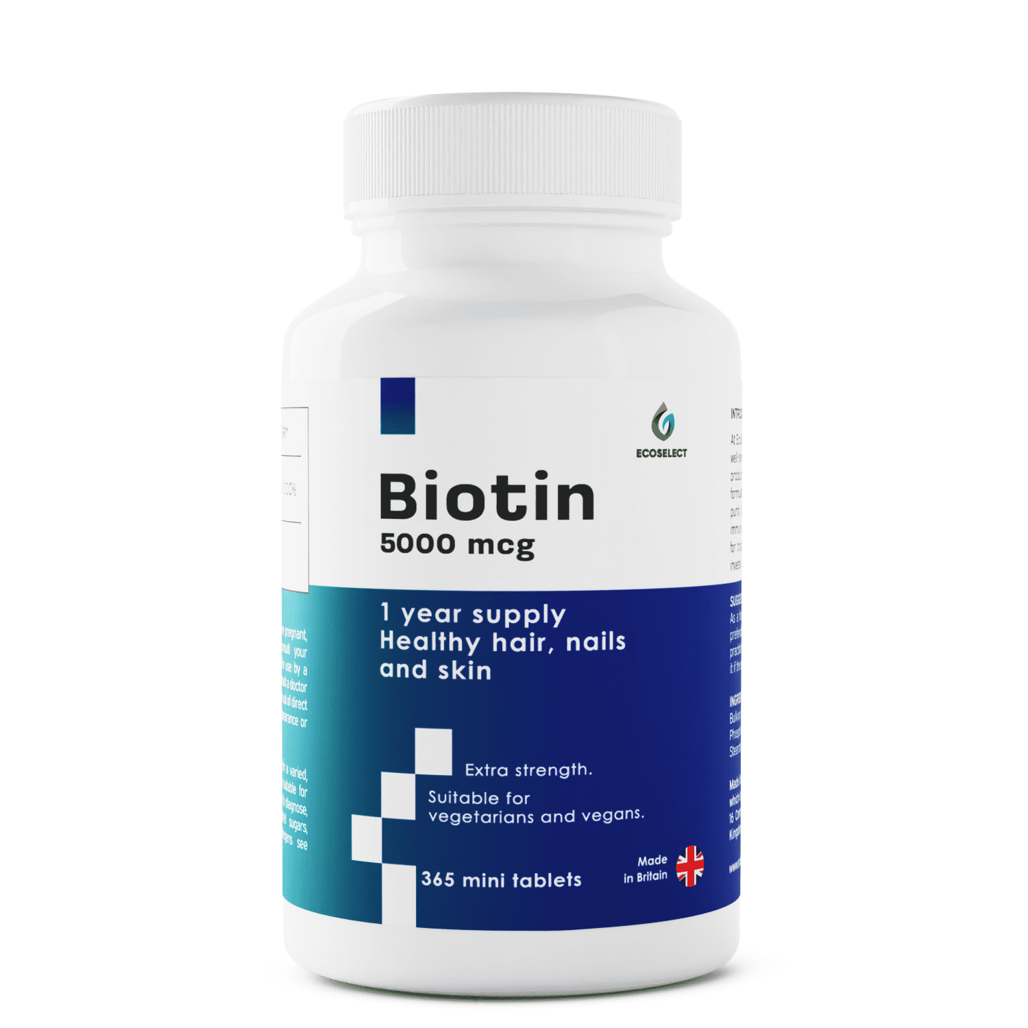 Biotin 5000mcg - EcoSelect