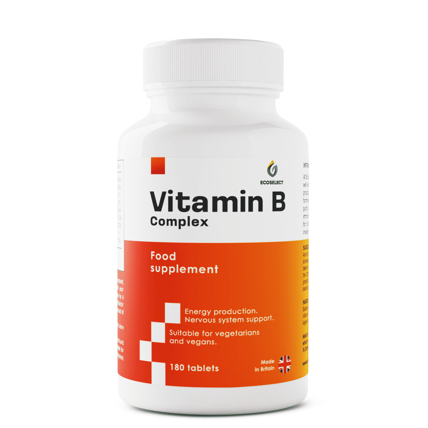 Vitamin b complex high strength - EcoSelect